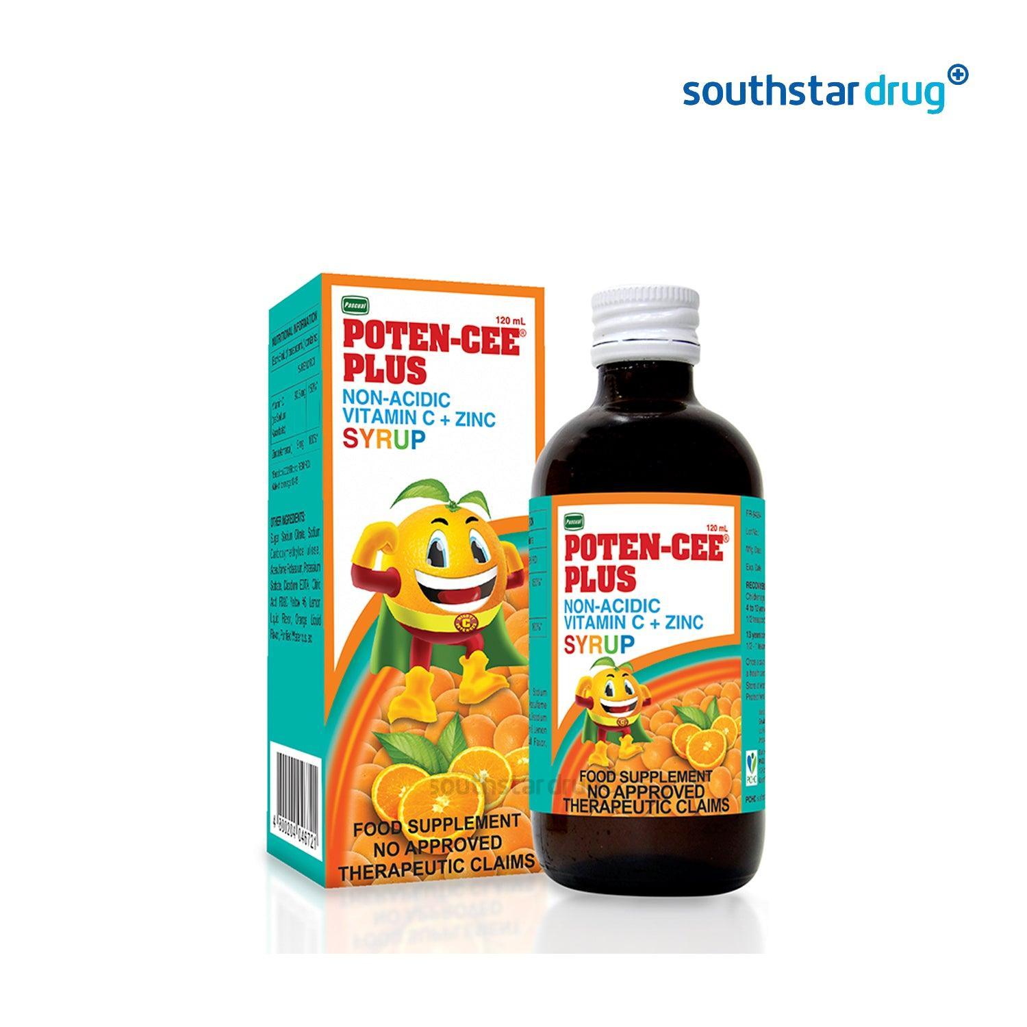 Potencee Plus 120ml Syrup - Southstar Drug