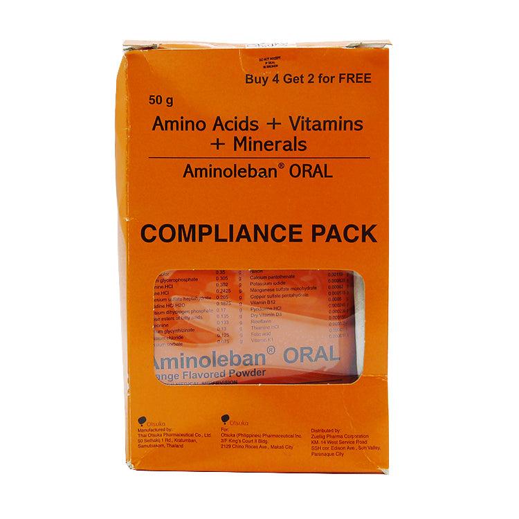 Rx: Aminoleban Compliance Pack 50 g Oral Powder - Southstar Drug