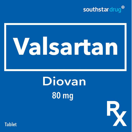 Rx: Diovan 80mg Tablet - Southstar Drug