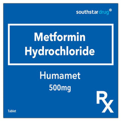 Rx: Humamet 500mg Tablet - Southstar Drug
