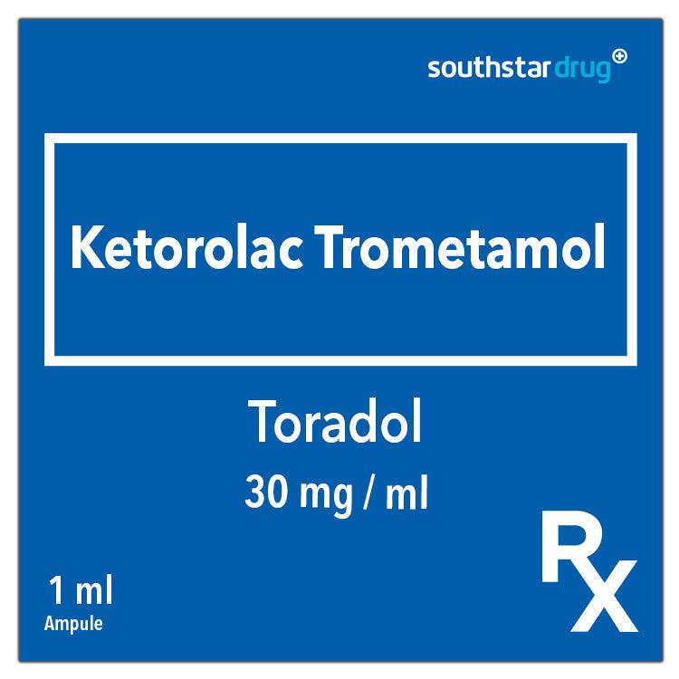 Rx: Toradol 30mg /ml 1ml Ampule - Southstar Drug