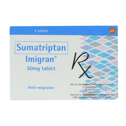 Rx: Imigran 50mg Tablet - Southstar Drug