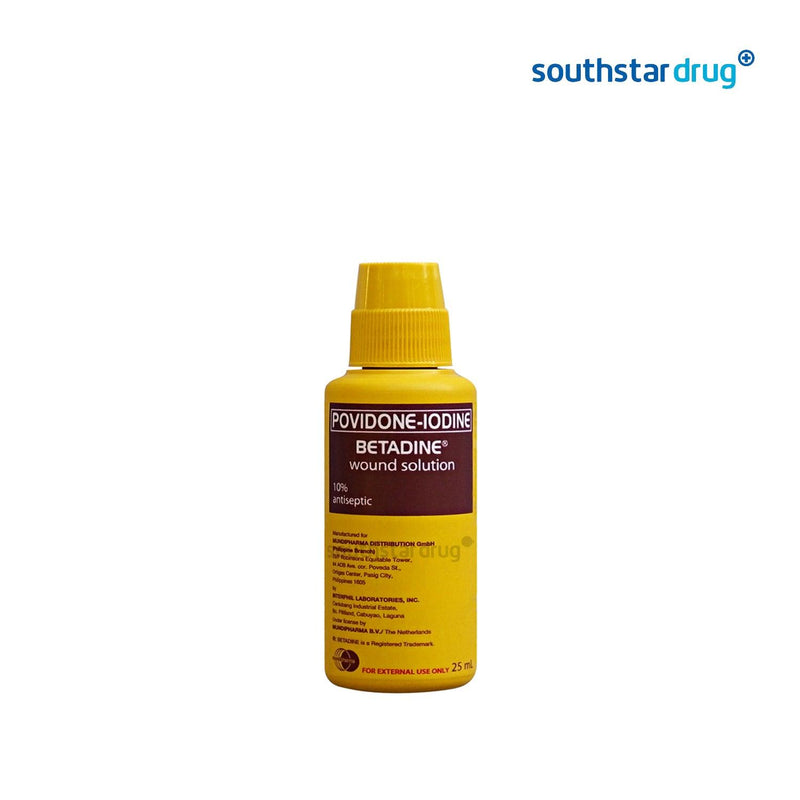 Betadine 10% 25ml Antiseptic Solution - Southstar Drug