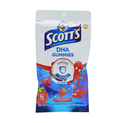 Scott's DHA Gummies Strawberry Flavour 15s - Southstar Drug