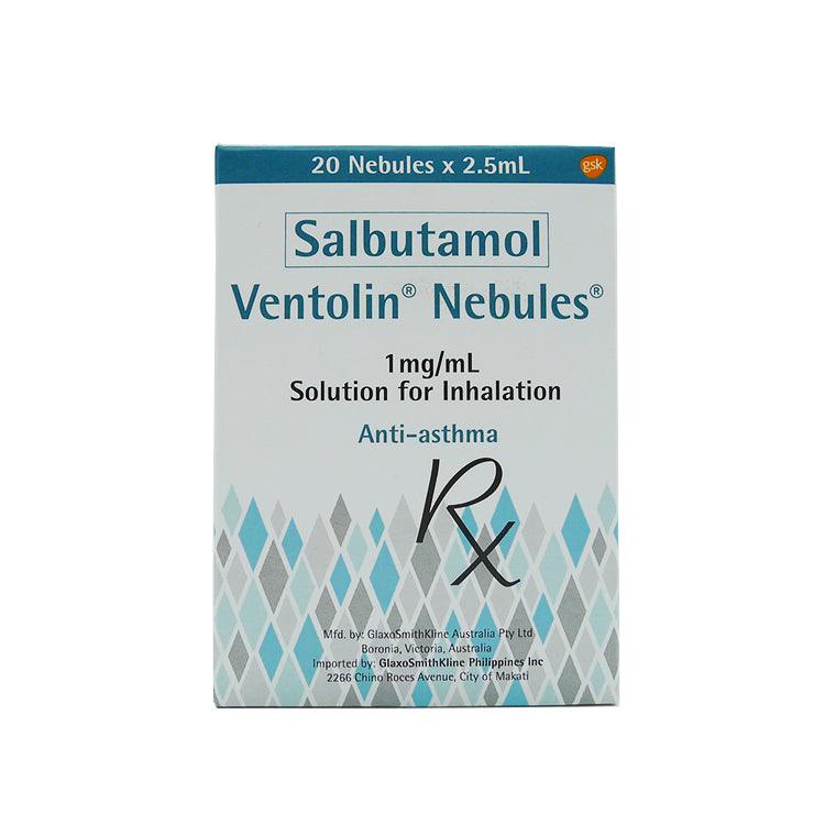 Rx: Ventolin Nebules 1mg /ml 2.5ml - Southstar Drug