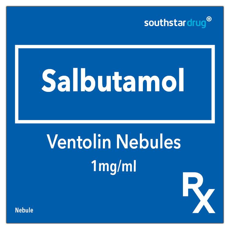 Rx: Ventolin Nebules 1mg /ml 2.5ml - Southstar Drug