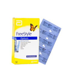 FreeStyle Optium Blood Glucose Test Strips - 50s - Southstar Drug