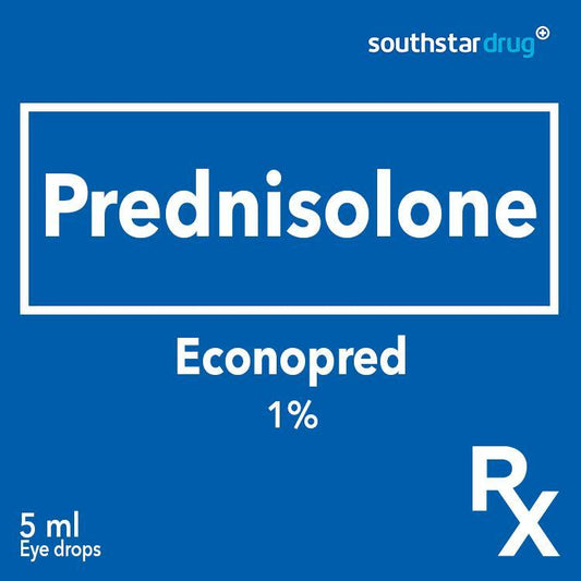 Rx: Econopred 1% 5ml Eye Drops - Southstar Drug