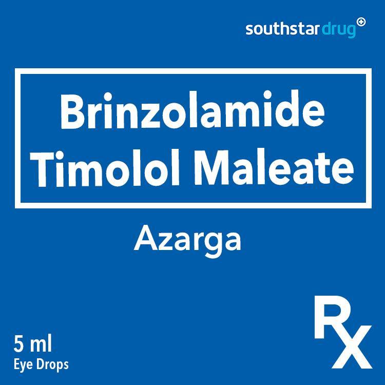 Rx: Azarga 5ml Eye Drops - Southstar Drug