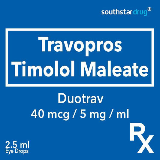 Rx: Duotrav 40mcg / 5mg /ml 2.5ml Eye Drops - Southstar Drug