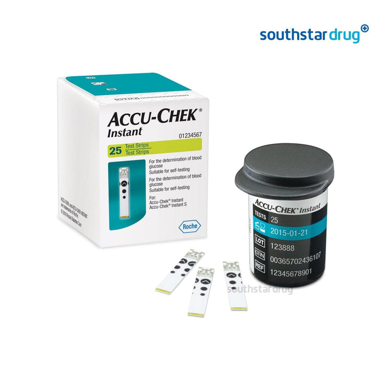 Accu Chek Instant 25 Test Strips - Southstar Drug