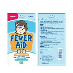 Fever Aid For Kids Cooling Gel Patch - 2s - Southstar Drug