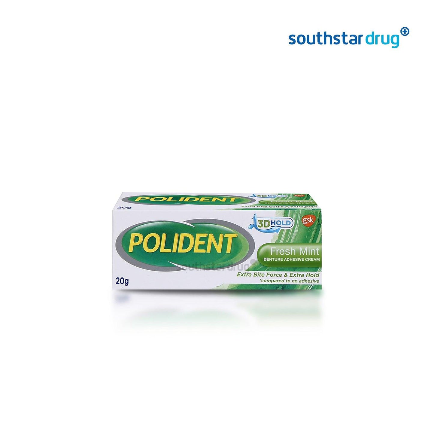 Polident Fresh Mint Denture Adhesive Cream 20g - Southstar Drug