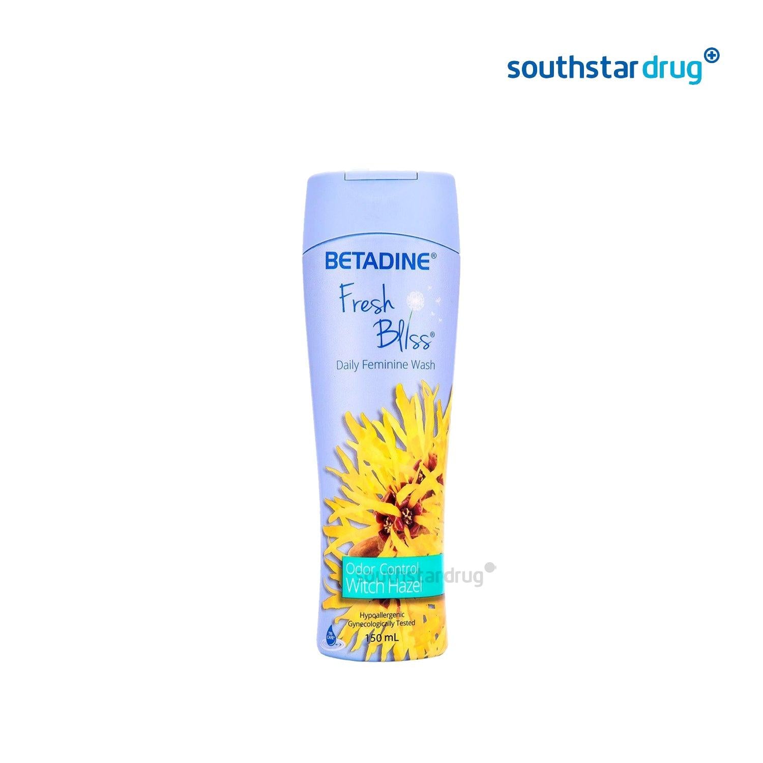 Betadine Witch Hazel Feminine Wash 150ml - Southstar Drug