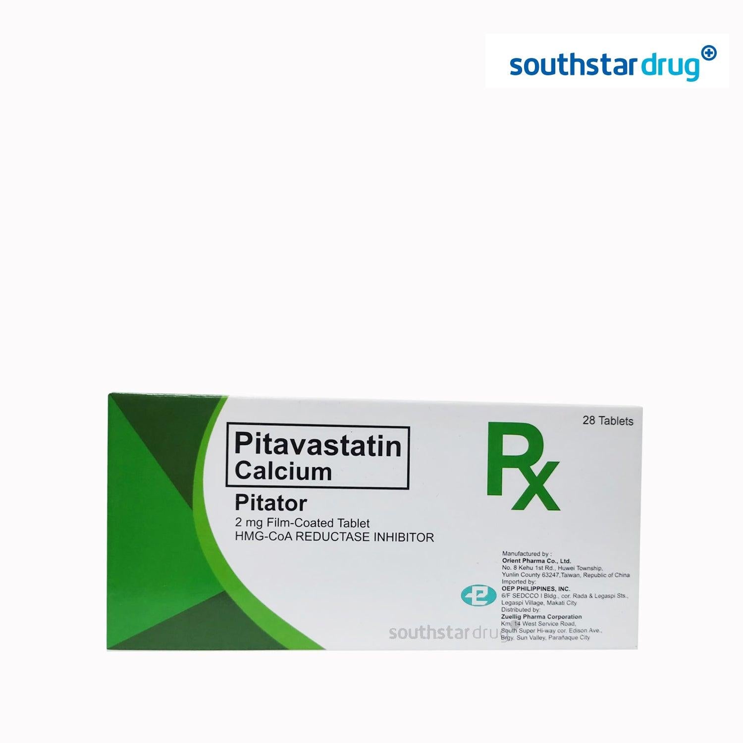 Rx: Pitator 2mg Tablet - Southstar Drug