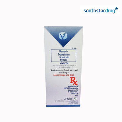 Rx: Vendicom 2.5mg/1mg/250mcg/10000IU 5ml - Southstar Drug