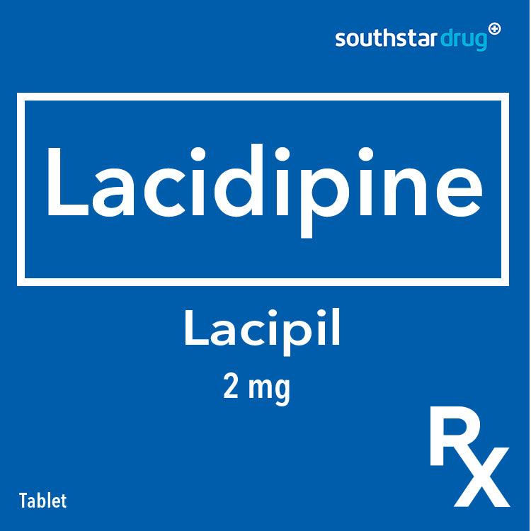 Rx: Lacipil 2mg Tablet - Southstar Drug