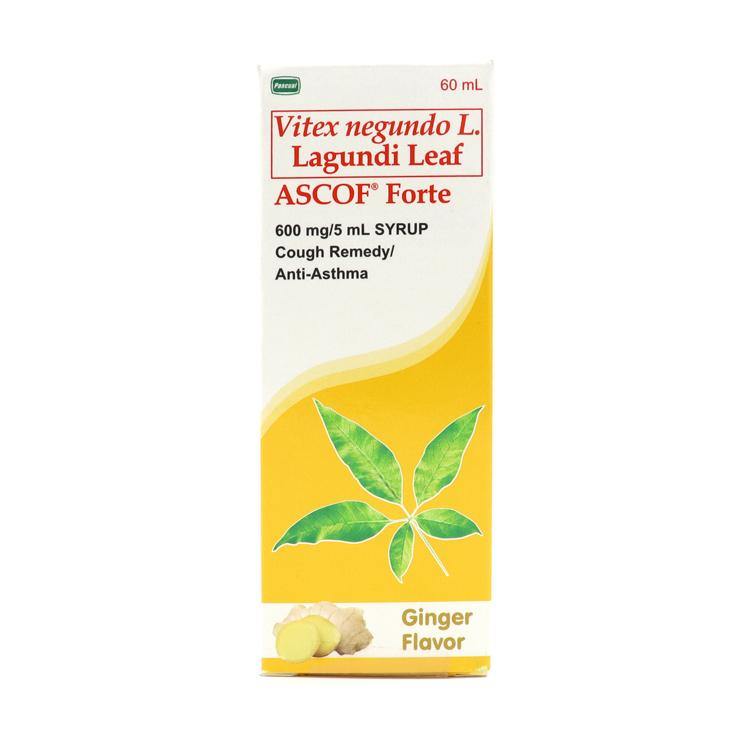 Ascof Forte Ginger Syrup 60ml - Southstar Drug