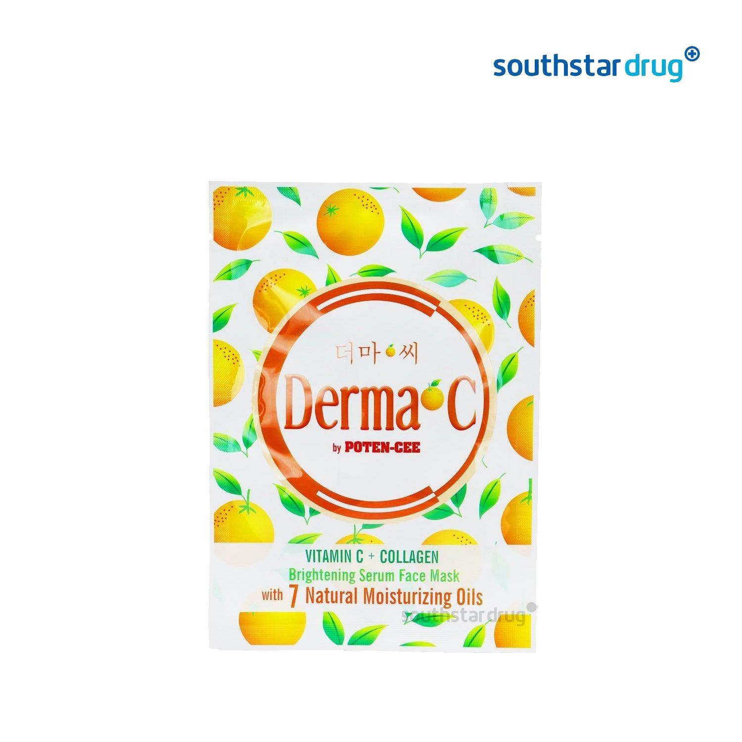 Derma C Vitamin C plus Collagen Face Mask - Southstar Drug