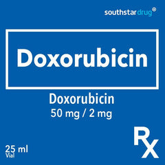 Rx: Doxorubicin 50 mg/ 2 mg / 25 ml - Southstar Drug
