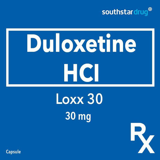 Rx: Loxx 30 30mg Capsule - Southstar Drug