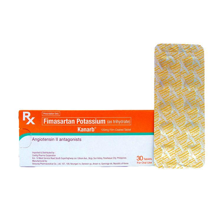 Rx: Kanarb 120 mg Tablet - Southstar Drug