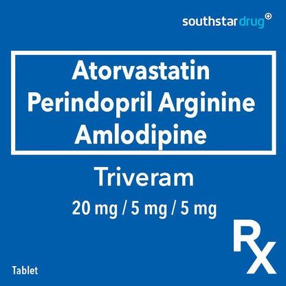 Rx: Triveram 20mg / 5mg / 5mg Tablet - Southstar Drug