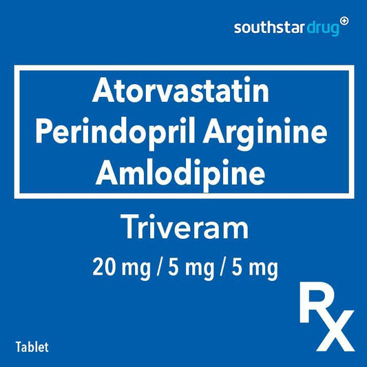 Rx: Triveram 20mg / 5mg / 5mg Tablet - Southstar Drug