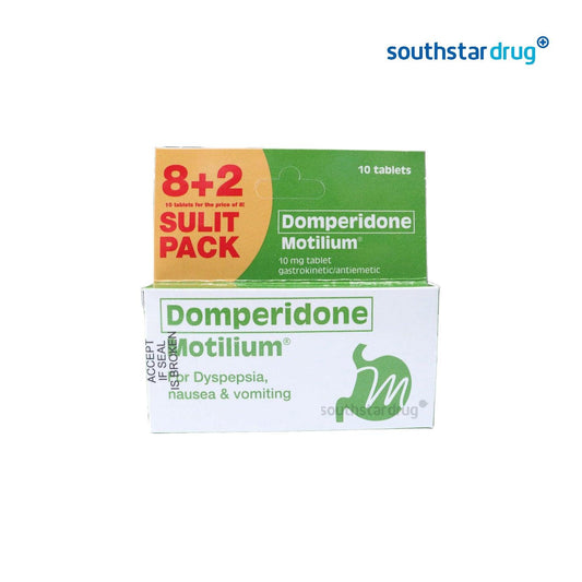 Motillium Buy 8+2 Sulitpack 10 Tablets - Southstar Drug