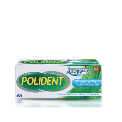 Polident Denture Adhesive Cream - Flavour Free 20g - Southstar Drug