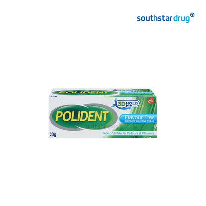 Polident Denture Adhesive Cream - Flavour Free 20g - Southstar Drug