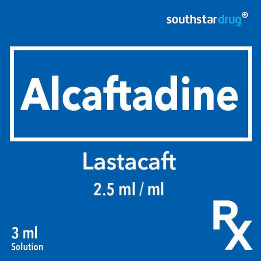 Rx: Lastacaft 2.5ml /ml 3ml Solution - Southstar Drug