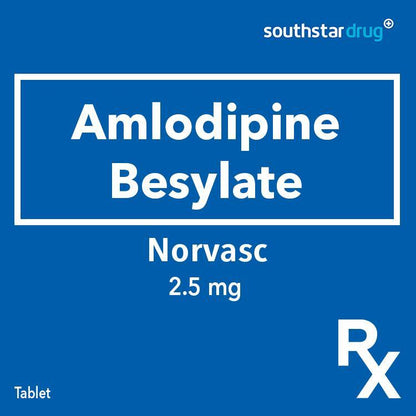 Rx: Norvasc 2.5mg Tablet - Southstar Drug