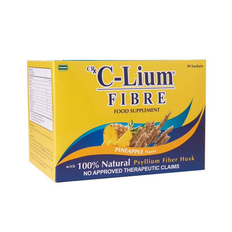 C-Lium Fiber Pineapple Flavor Sachets - 14s - Southstar Drug
