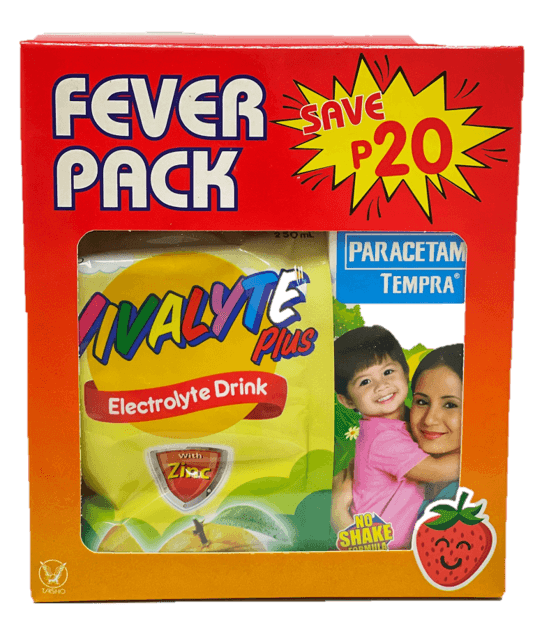 Tempra Vivalyte Fever Pack Save ₱20 Syrup - Southstar Drug