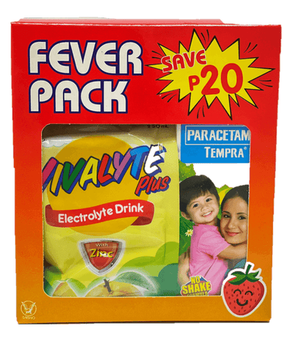 Tempra Vivalyte Fever Pack Save ₱20 Syrup - Southstar Drug