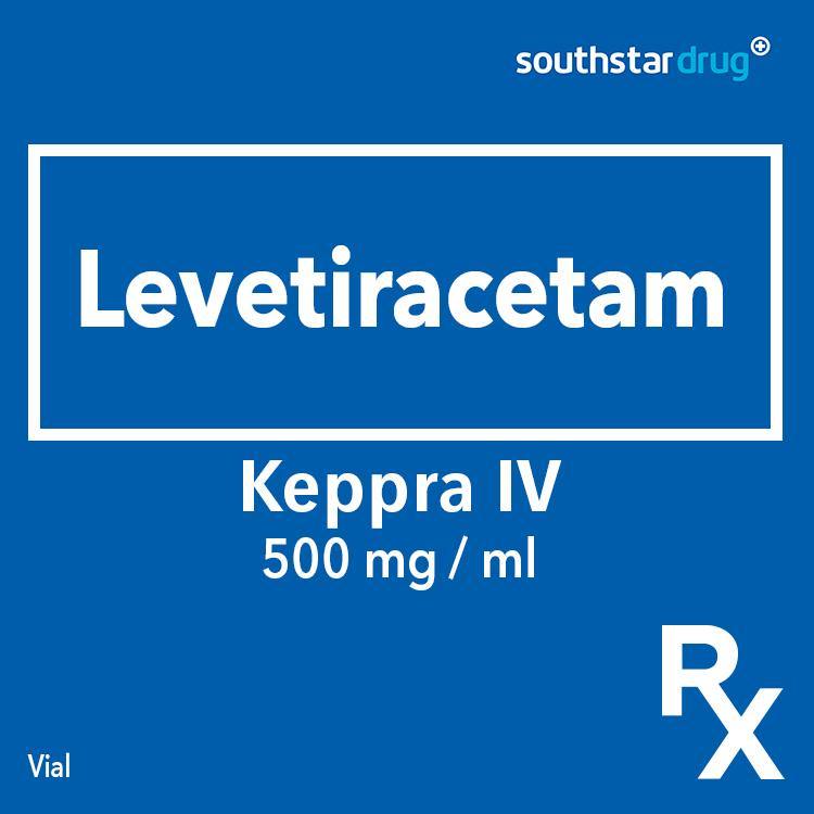 Rx: Keppra IV 500mg /ml Vial - Southstar Drug