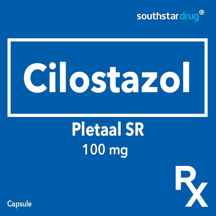 Rx: Pletaal SR 100 mg Capsule - Southstar Drug