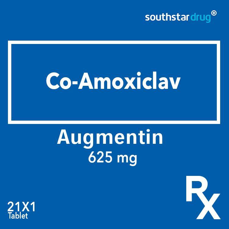 Rx: Augmentin 625mg Tablet 21x1 - Southstar Drug