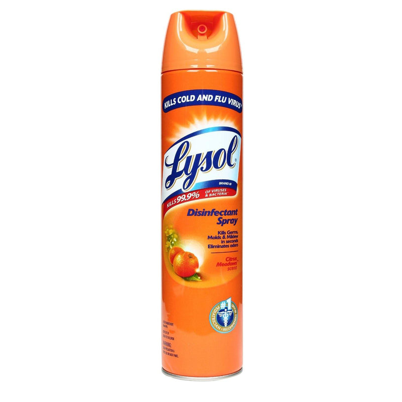 Lysol Citrus Meadows Scent Disinfectant Spray 510 g - Southstar Drug