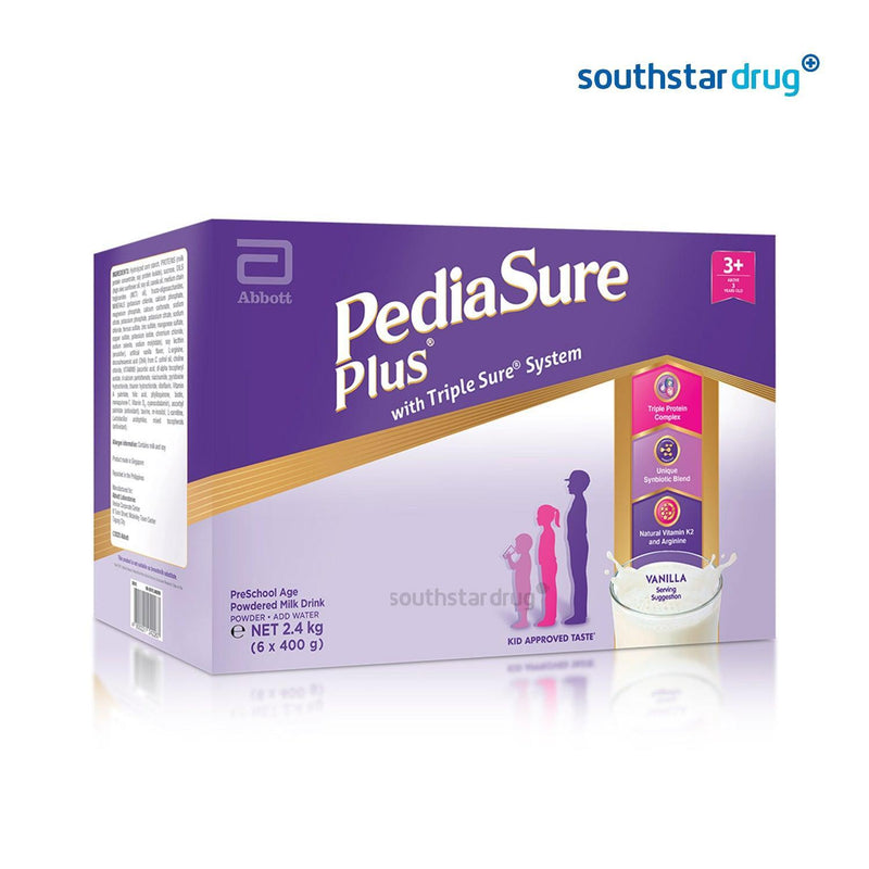 Pediasure 3+ Triple Sure System Vanilla Box 2.4kg - Southstar Drug