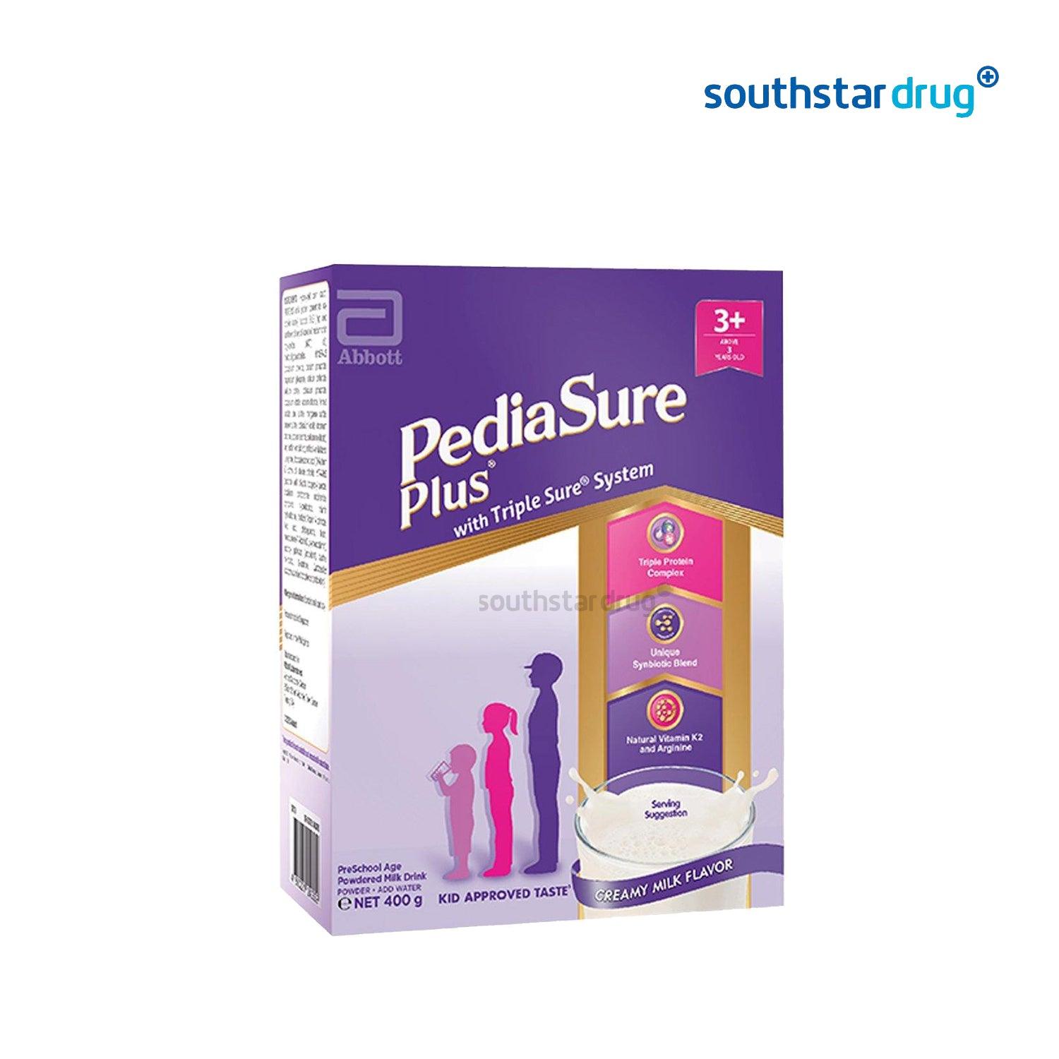 PediaSure Plus Creamy Milk Flavor 400 g - Southstar Drug