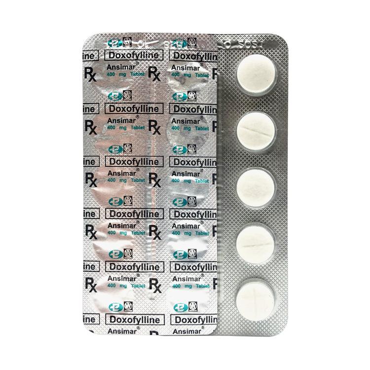 Rx: Ansimar 400mg Tablet - Southstar Drug