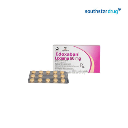 Rx: Lixiana 60mg Tablet - Southstar Drug