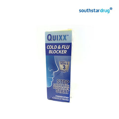 Quixx Cold and Flu Blocker 800mg Nasal Spray - Southstar Drug