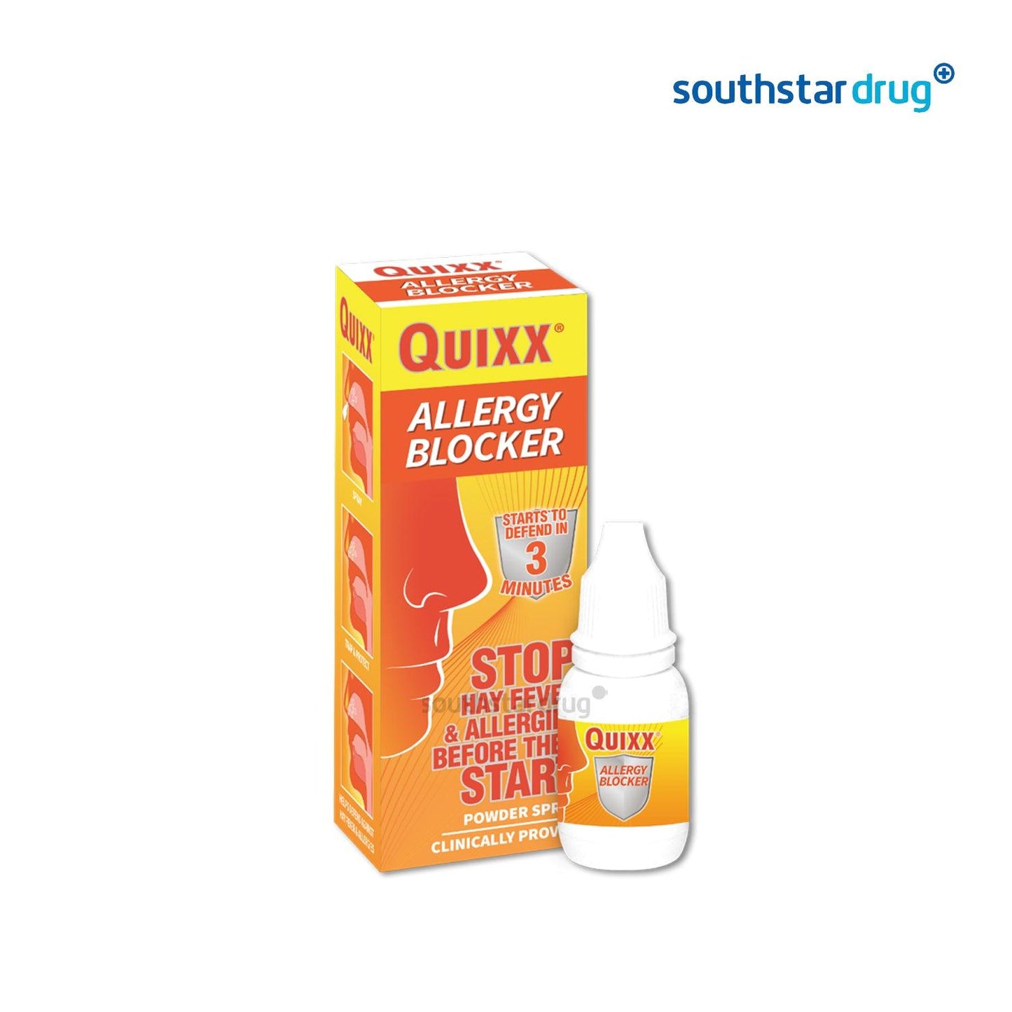 Quixx Allergy Blocker 800mg Nasal Spray - Southstar Drug