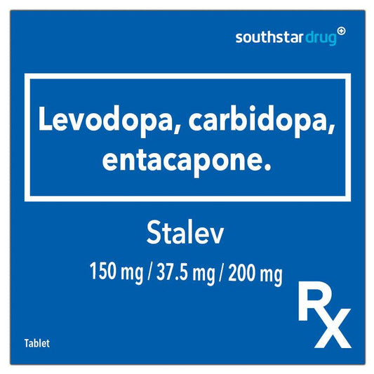 Rx: Stalev 150mg / 37.5mg / 200mg Tablet - Southstar Drug