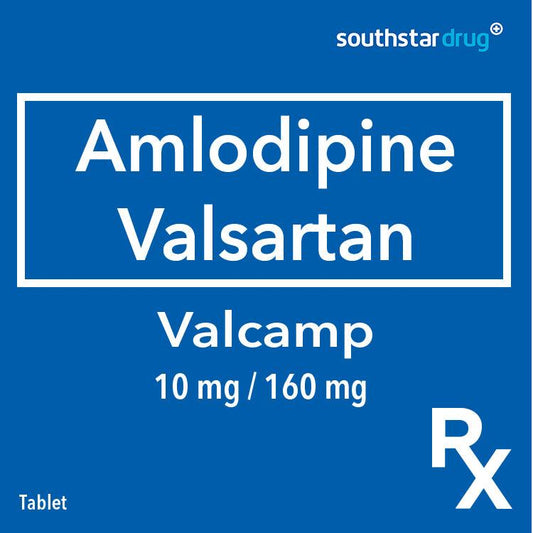 Rx: Valcamp 10mg / 160mg Tablet - Southstar Drug