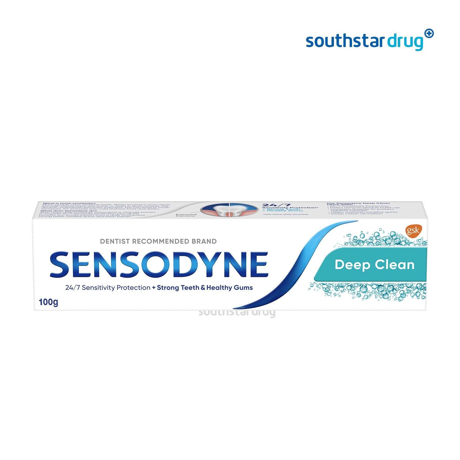 Sensodyne Deep Clean Toothpaste 100g - Southstar Drug