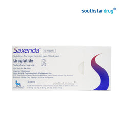 Saxenda 6mg /ml Solution for Injection in pre-filled pen - Southstar Drug